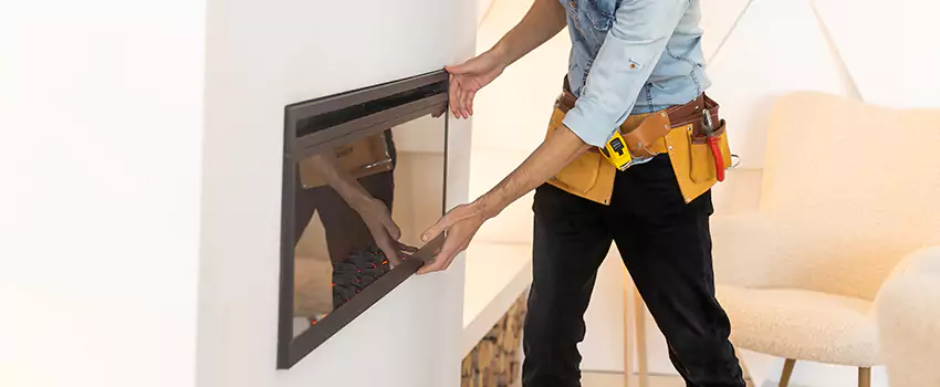 Metal Fireplace Installation in Roanoke, Virginia