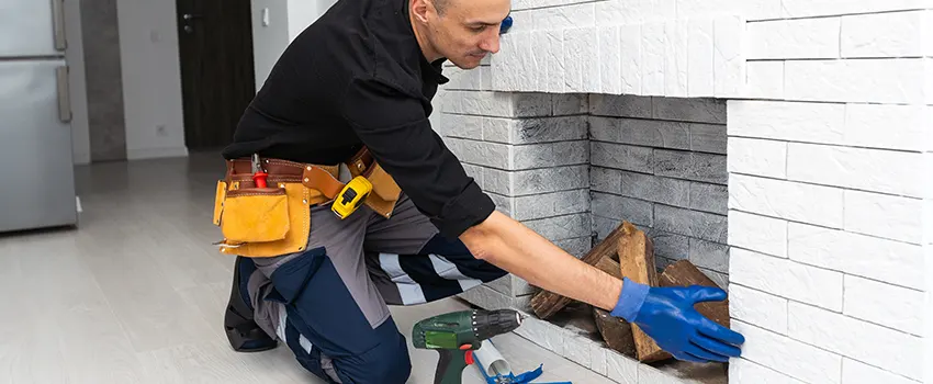 Fireplace Damaged Damper Frame Repair Services in Roanoke, Virginia